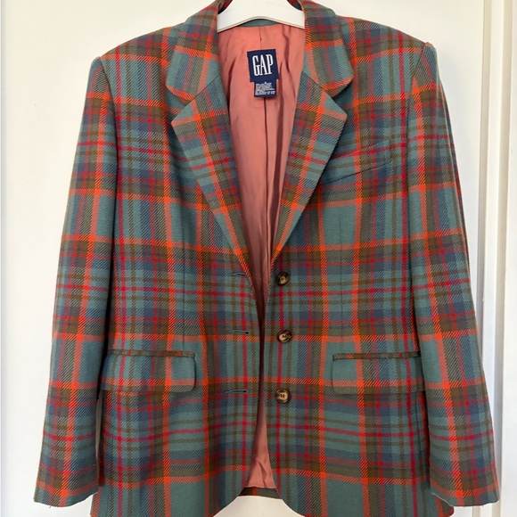GAP Jackets & Blazers - Vintage GAP Plaid Blazer